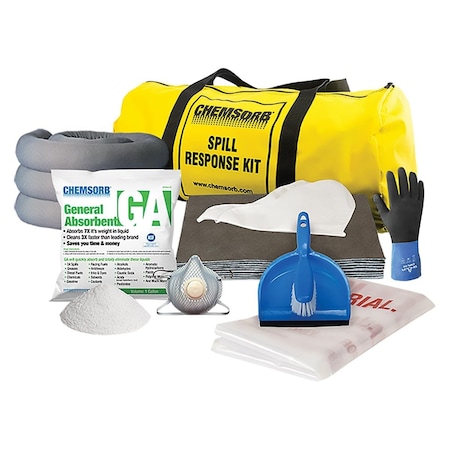 Chemsorb GA Pesticide Spill Response Kit, 7 Gallon Pick-Up Capacity SP30GA-KPC7B